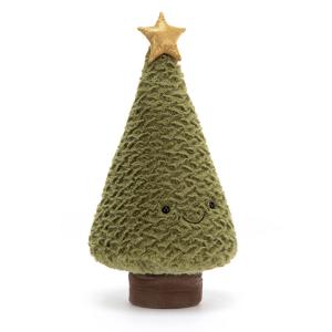 Amuseable Original Christmas Tree Large - Dimensions : L : 23 cm x  l : 23 cm x  h : 43 cm - Jellycat - A2XMAS