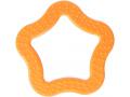 Anneau de dentition 100% naturel Etoile orange - Bioserie Toys - S2BT02