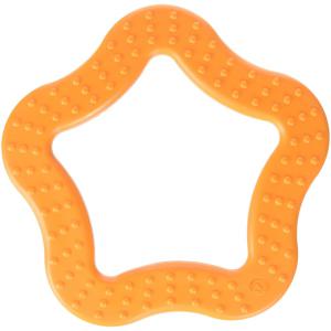 Bioserie Toys - S2BT02 - Anneau de dentition 100% naturel Etoile orange (452890)