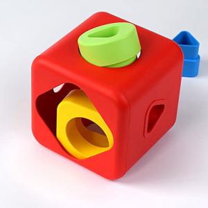 Cube à trier 100% naturel - Bio - Bioserie Toys - S2BC01