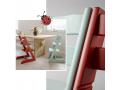 Chaise Tripp Trapp rouge chaud et harnais - Stokke - BU350