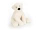 Peluche Perry Polar Bear Medium - L: 22 cm x l : 25 cm x H: 26 cm