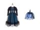 Luna la sorcière de minuit, robe et coiffe, taille US 7-8