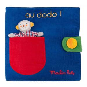 Moulin Roty - 661078 - Livre tissu Au dodo Les Popipop (454934)