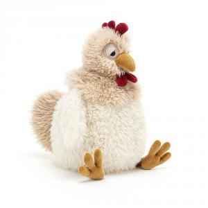 Jellycat - WHIT2CH - Peluche Whitney Chicken - L: 23 cm x l : 16 cm x H: 35 cm (455772)