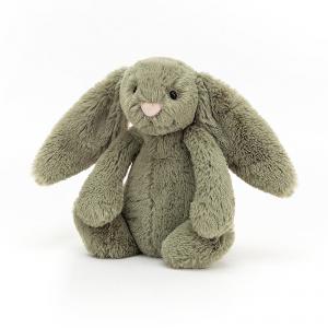Peluche Bashful Fern Bunny Small - l : 9 cm x H: 18 cm - Jellycat - BASS6FERN