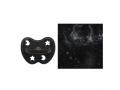 HEVEA Sucette 3 m+ caoutchouc naturel Outer Space Black/orthodontique/étoile & lune - Hevea - 416216