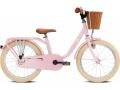 Bicyclette avec panier de guidon Steel Classic 18 rétro-rosé - Puky - 4123