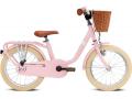 Bicyclette avec panier de guidon Steel Classic 16 rétro-rosé - Puky - 4121