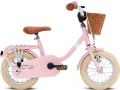 Bicyclette avec panier de guidon Steel Classic 12 rétro-rosé - Puky - 4118