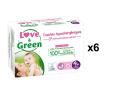 Couches Bébé Hypoallergéniques 0% - Taille 4+ (9-20 kg) - X6 - Love And Green - BU31