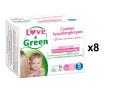 Couches Bébé Hypoallergéniques 0% - Taille 5 (11-25 kg) - X8 - Love And Green - BU40