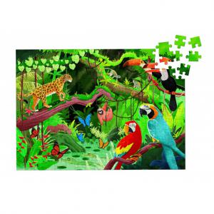 Livre et Puzzle La Planète en danger - L'Amazonie - Sassi - 304772