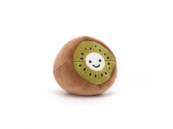 Peluche fabulous fruit kiwi - l : 8 cm x h: 8 cm