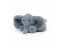 Peluche Huggady Elephant Large - l : 19 cm x H: 32 cm - Jellycat - HUG2ELEL