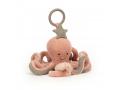 Peluche Anneau de jeu octopus Odell - L: 20 cm x l : 20 cm x H: 10 cm - Jellycat - OD2AT