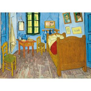 Clementoni - 39616 - Puzzle Museum 1000 pièces - Chambre Arles V.Gogh (460124)
