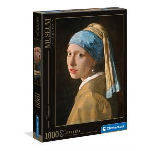 Clementoni - 39614 - Puzzle Museum 1000 pièces - Girl with Pearl E.V. (460128)