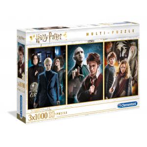 Clementoni - 61884 - Puzzle Harry Potter - 3x1000 pièces (460170)