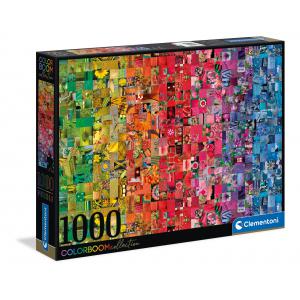 Clementoni - 39595 - Puzzle Colorboom collection - Collage - 1000 pièces (460194)