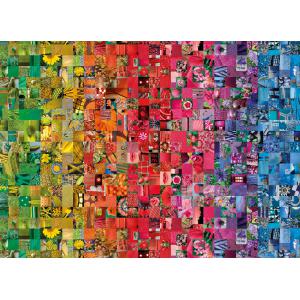 Clementoni - 39595 - Puzzle Colorboom collection - Collage - 1000 pièces (460194)