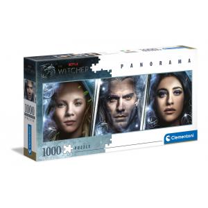 Clementoni - 39593 - Puzzle The Witcher - Panorama 1000 pièces (460206)