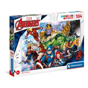 Clementoni - 25718 - Puzzle 104 pièces - Avengers (460290)