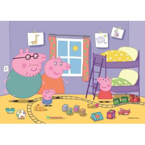 Clementoni - 24778 - Puzzle 2x20 pièces - Peppa Pig (460360)