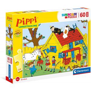 Puzzle 60 pièces Maxi - Fifi Brindacier - Clementoni - 26466