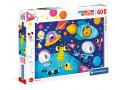 Puzzle enfant, 60 pièces Maxi - Outer Space - Clementoni - 26464