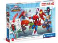Puzzle enfant, Happy Color 60 pièces - Marvel Super Hero - Clementoni - 26098