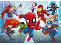 Puzzle enfant, Happy Color 60 pièces - Marvel Super Hero - Clementoni - 26098