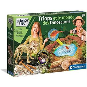 Science et jeu laboratoire, Triops et le monde des dinosaures - Clementoni - 52566