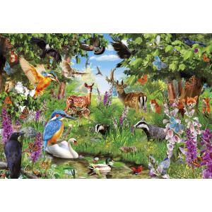 Clementoni - 32566 - Puzzle 2000 pièces - Fantastic Forest (460872)
