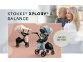 Poussette Xplory V6 duo avec nacelle - Édition limitée - Balance bleu - Stokke - BU390