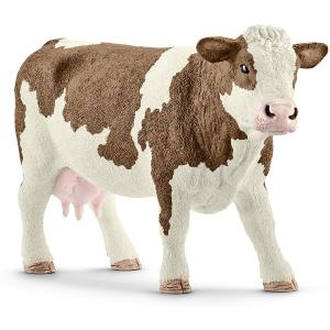Figurine Vache Simmental française - Schleich - 13801