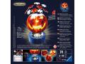 Puzzle 3D Ball 72 pièces illuminé - Citrouille d'Halloween - Ravensburger - 11253