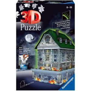 Ravensburger - 11254 - Puzzle 3D Maison hantée d'Halloween (461262)