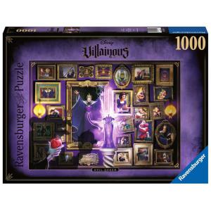 Puzzles adultes - Puzzle 1000 pièces - La méchante Reine-Sorcière (Collection Disney Villainous) - Ravensburger - 16520