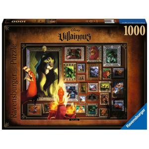 Puzzles adultes - Puzzle 1000 pièces - Scar (Collection Disney Villainous) - Ravensburger - 16524