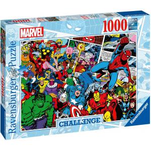 Puzzles adultes - Puzzle 1000 pièces - Marvel (Challenge Puzzle) - Marvel - 16562