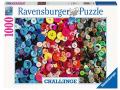Puzzle 1000 pièces - Boutons (Challenge Puzzle) - Ravensburger - 16563