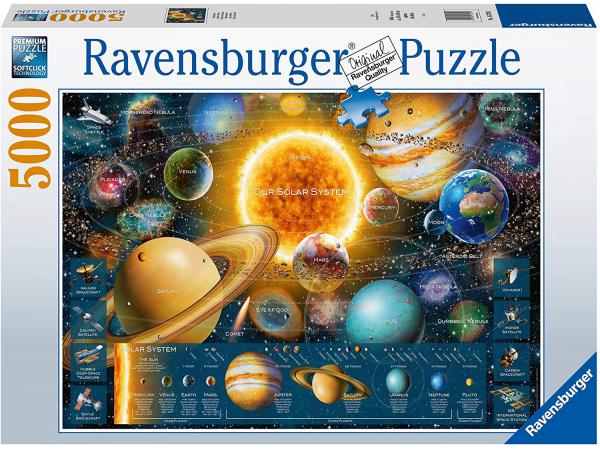 Puzzles adultes - puzzle 5000 pièces - système solaire