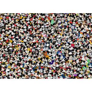 Puzzles adultes - Puzzle 1000 pièces - Mickey Mouse (Challenge Puzzle) - Minnie - 16744