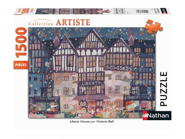 Puzzle n 1500 pièces - liberty house / victoria ball