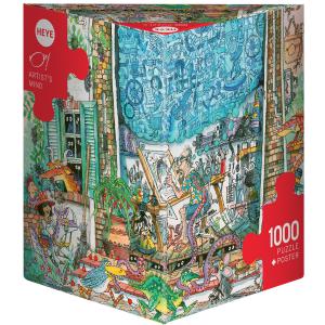 Puzzle 1000 pièces triangular artists mind - Heye - 29932