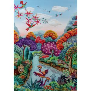 Puzzle 500p Exotic Garden Plant Paradise Heye - Heye - 29956