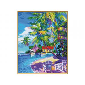 Schipper - 609130830 - Peinture aux numéros - Sunny Caribbean 40x50cm (461814)