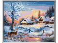 Peinture aux numeros - Winterlandschaft 24x30cm - Schipper - 609240833