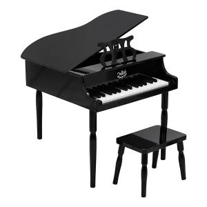 Grand piano à queue noir 30 touches avec partitions - Vilac - 8370